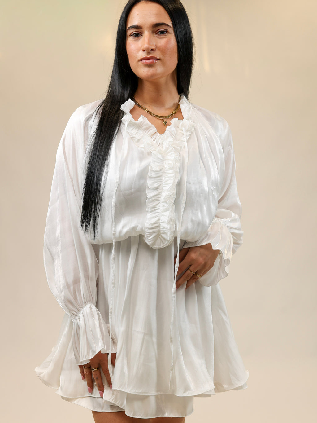 Ferena wit - Jurk