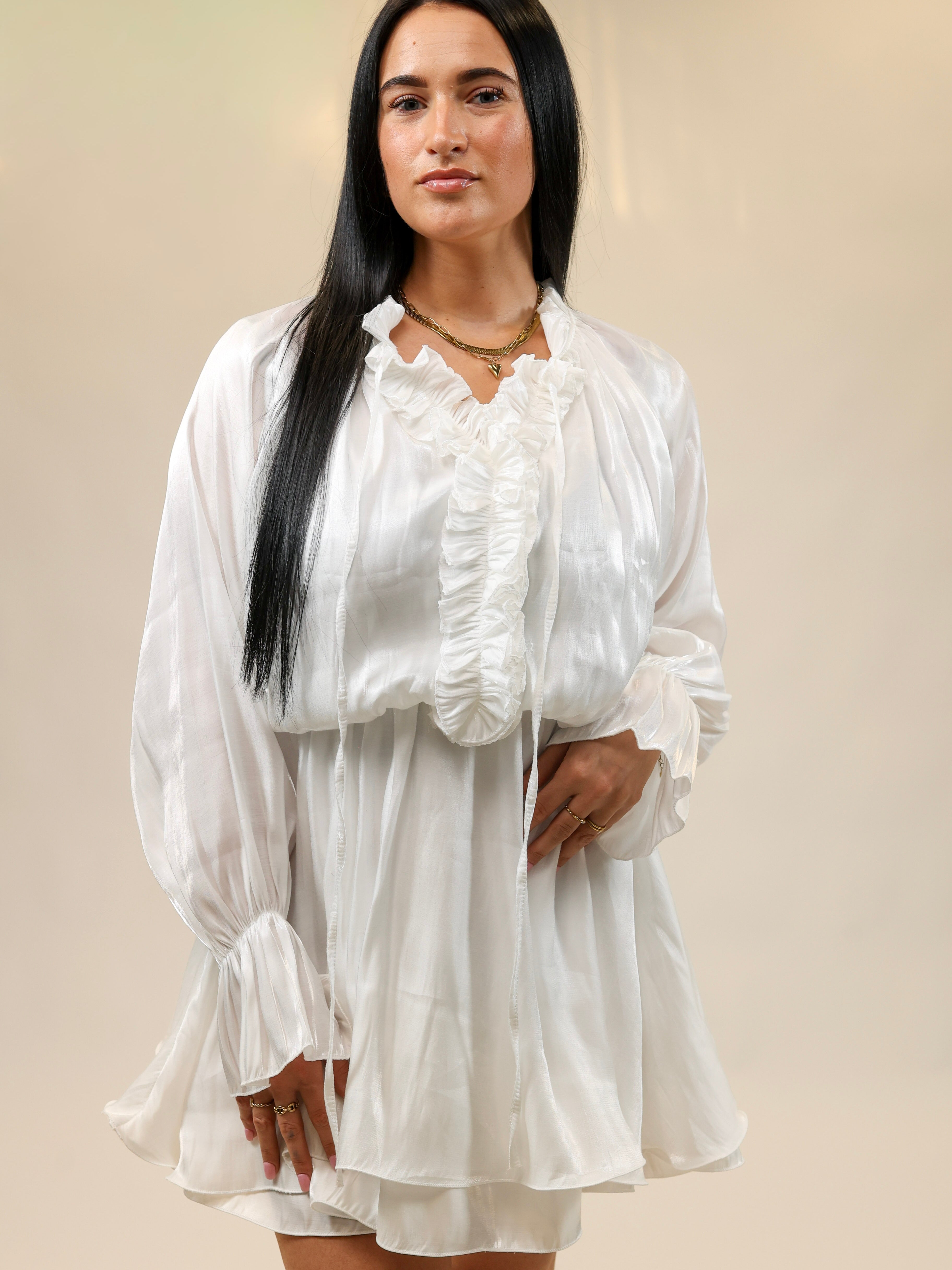 Ferena wit - Jurk