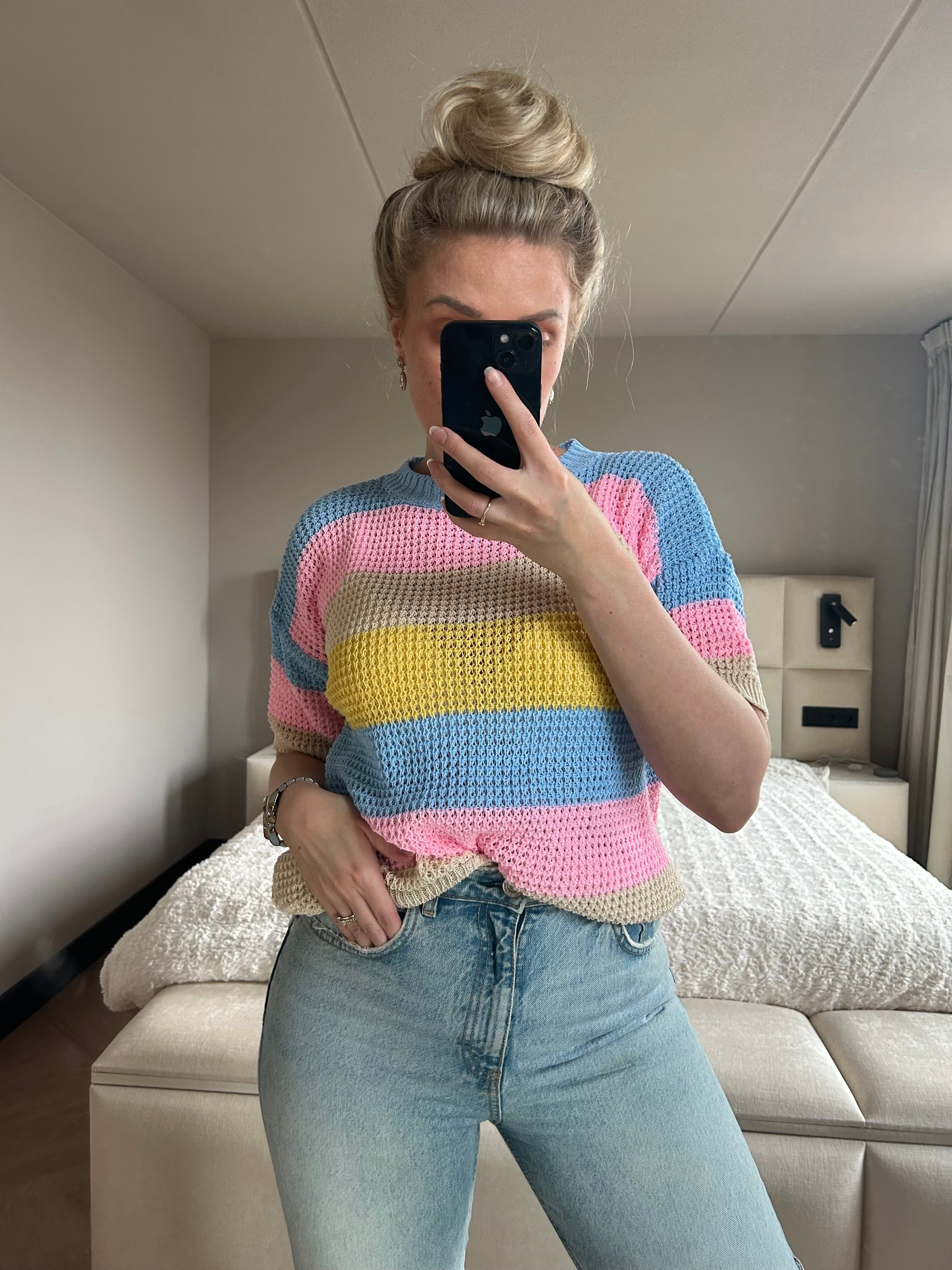 Lize rainbow - Top