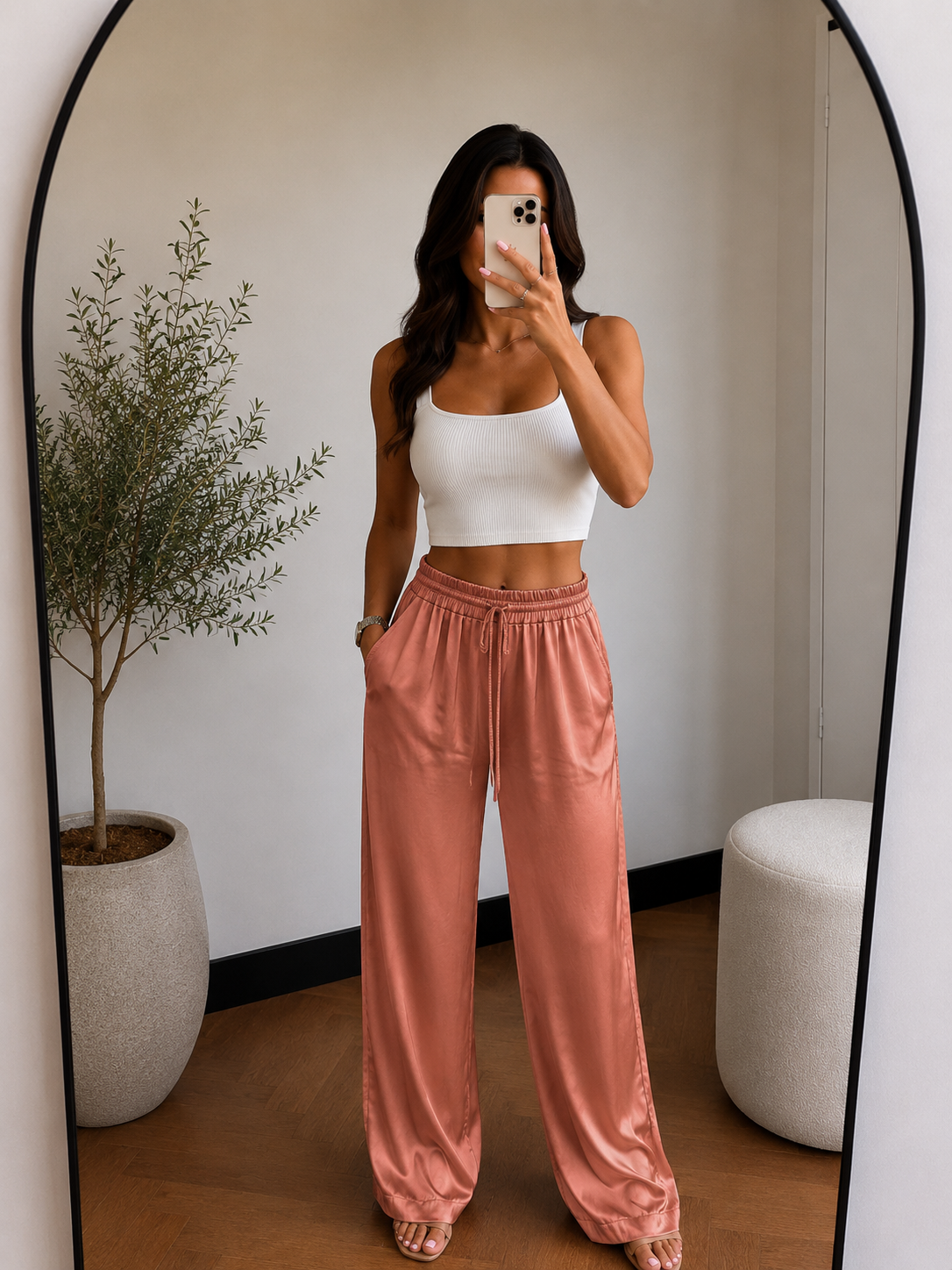 Koraal silk - Pants
