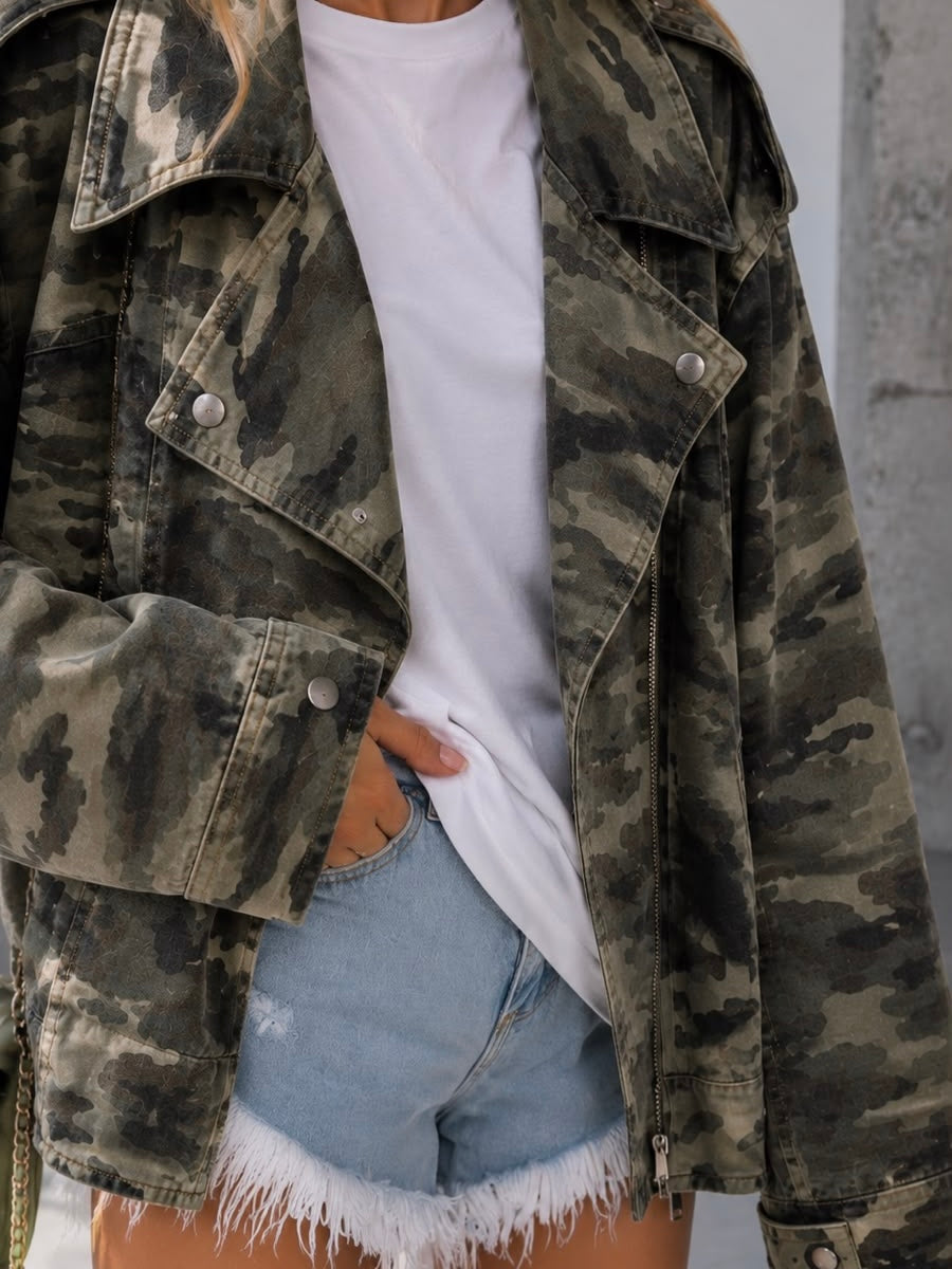 Oversized camouflage - Jacket