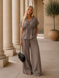 Two piece taupe - Set