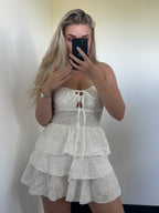 Broderie white - Jurk