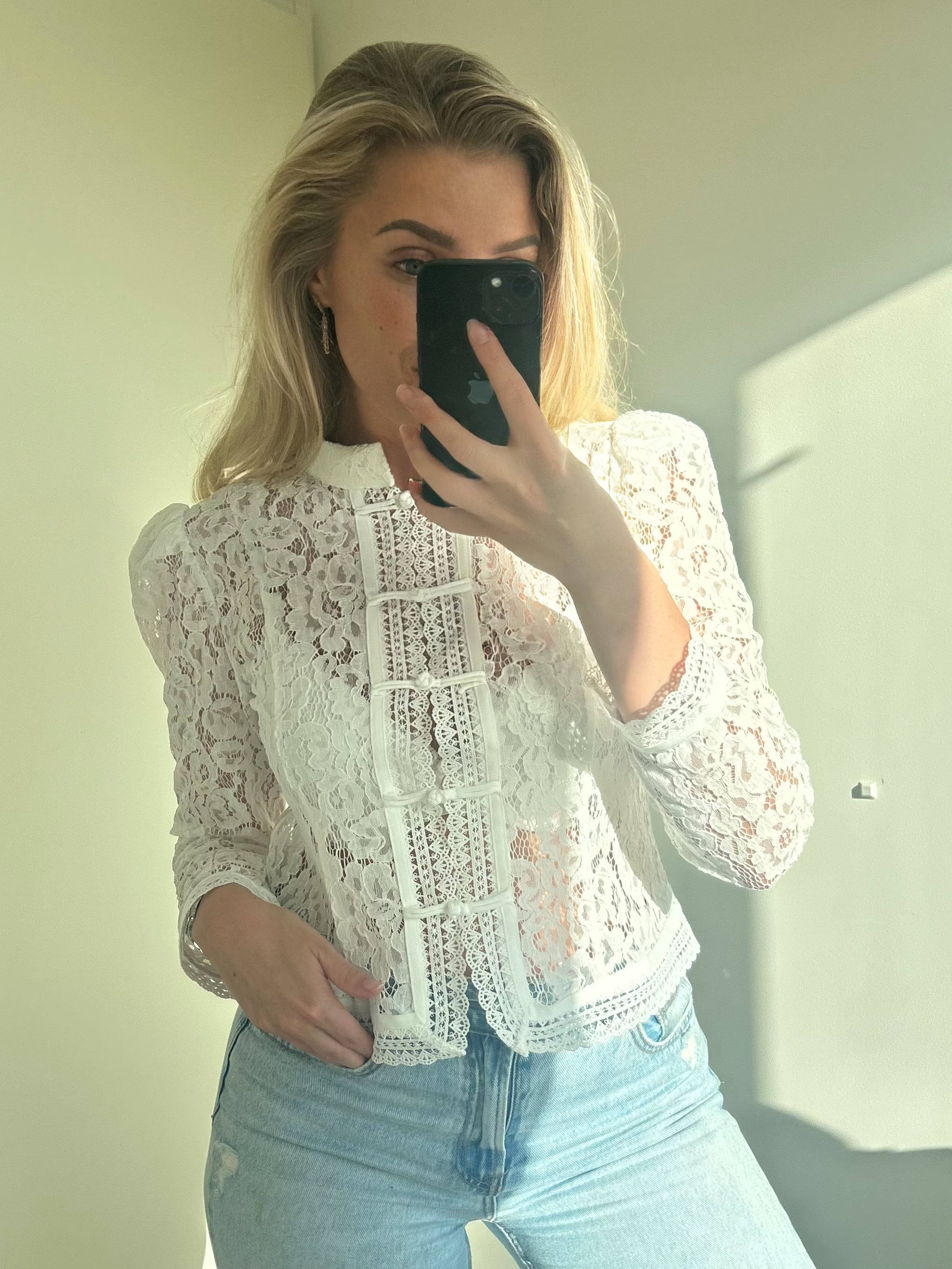 Olivia white - Top