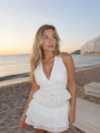 Broderie halter - Top